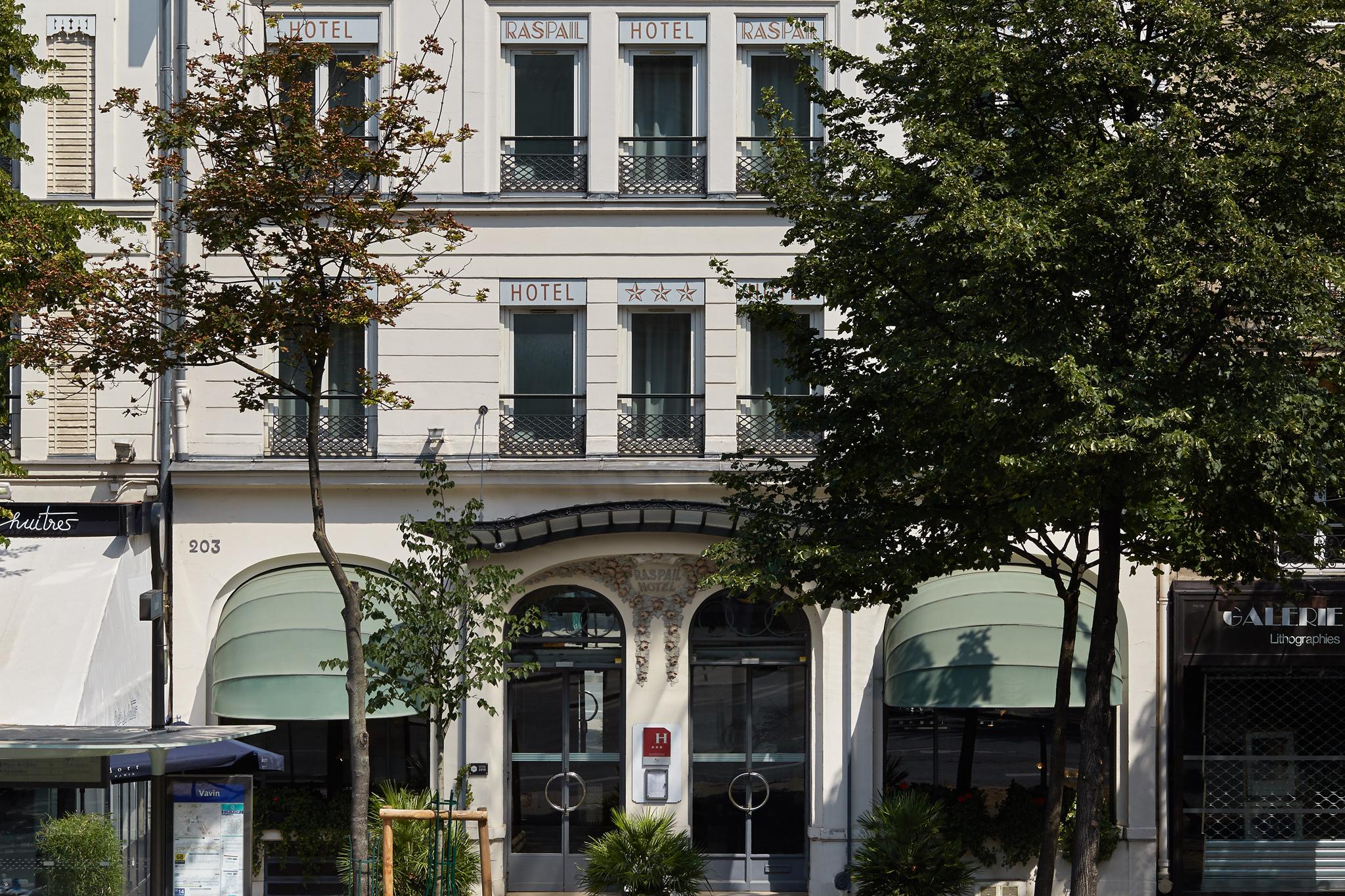Hotel Raspail Montparnasse Paryż Zewnętrze zdjęcie